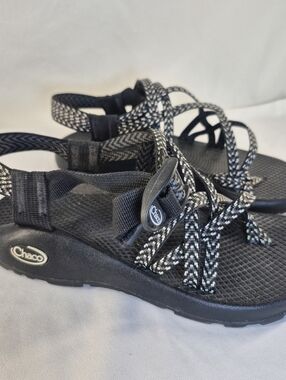 Chaco ZX/2 Dual Strap Sandal Water Trail Beach Women's 6 Boost Black Shoes